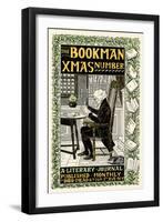 The Bookman Xmas Number-Louis Rhead-Framed Art Print