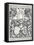 The Bookplate of Jerome Ebner, 1516-Albrecht Dürer-Framed Stretched Canvas