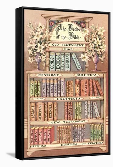 The Books of the Bible-null-Framed Stretched Canvas