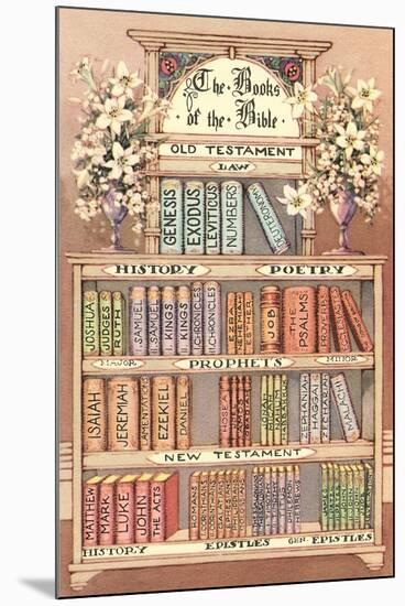 The Books of the Bible-null-Mounted Art Print