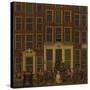 The Bookshop and Lottery Agency of Jan de Groot in the Kalverstraat in Amsterdam, 1779-Isaak Ouwater-Stretched Canvas