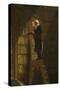 The Bookworm, C. 1850-Carl Spitzweg-Stretched Canvas