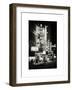 The Booth Theatre at Broadway - Urban Street Scene by Night with a NYPD Police Car - Manhattan-Philippe Hugonnard-Framed Art Print