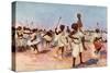 The Borana Bororansi Dance, Somaliland-null-Stretched Canvas