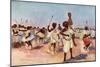 The Borana Bororansi Dance, Somaliland-null-Mounted Giclee Print