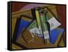 The Bordeaux Bottle, 1915-Juan Gris-Framed Stretched Canvas