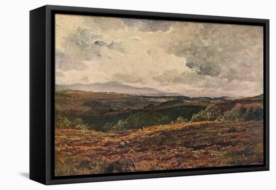 'The Borderland', c1904-James Aumonier-Framed Stretched Canvas