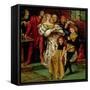 The Borgia Family, 1863-Dante Gabriel Rossetti-Framed Stretched Canvas