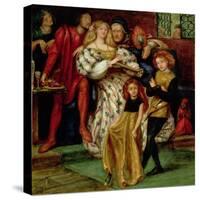 The Borgia Family, 1863-Dante Gabriel Rossetti-Stretched Canvas