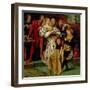 The Borgia Family, 1863-Dante Gabriel Rossetti-Framed Giclee Print