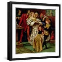 The Borgia Family, 1863-Dante Gabriel Rossetti-Framed Giclee Print