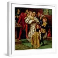 The Borgia Family, 1863-Dante Gabriel Rossetti-Framed Giclee Print