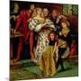 The Borgia Family, 1863-Dante Gabriel Rossetti-Mounted Giclee Print