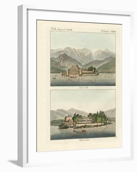 The Borromeo Islands-null-Framed Giclee Print