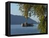 The Borromeo's Castles, Cannobio, Lake Maggiore, Italian Lakes, Piedmont, Italy, Europe-null-Framed Stretched Canvas