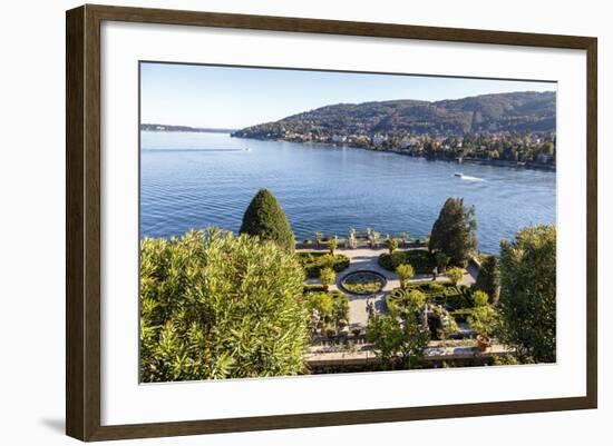 The Borromeo's Palace and Gardens-Yadid Levy-Framed Photographic Print