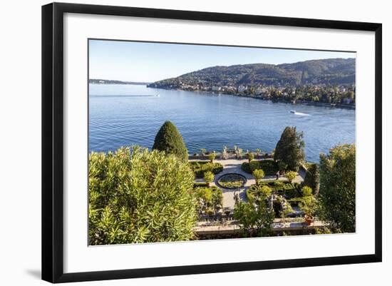 The Borromeo's Palace and Gardens-Yadid Levy-Framed Photographic Print