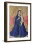 The Bosco Ai Frati Altarpiece: The Virgin and Child Enthroned with Two Angels, 1452-Fra Angelico-Framed Giclee Print