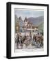 The Bosnian Pavilion at the Universal Exhibition of 1900, Paris, 1900-null-Framed Giclee Print