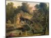 The Bosquet Des Bains D'Apollo-Hubert Robert-Mounted Giclee Print