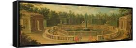 The Bosquet Des Domes at Versailles-null-Framed Stretched Canvas