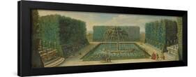 The Bosquet Du Marais, Early Eighteenth Century-null-Framed Giclee Print