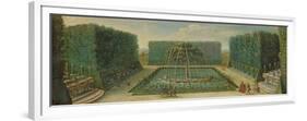 The Bosquet Du Marais, Early Eighteenth Century-null-Framed Giclee Print