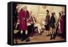 The Boston Boys Protest to General Thomas Gage-Frederick Coffay Yohn-Framed Stretched Canvas