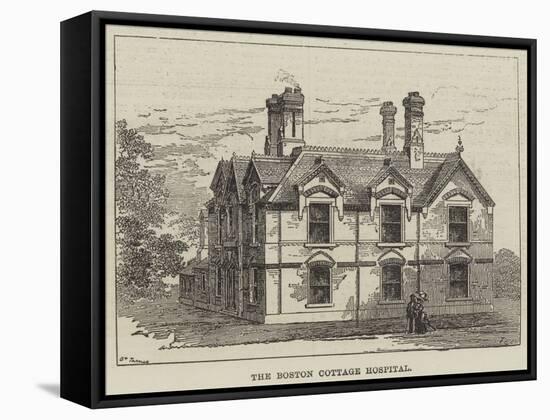 The Boston Cottage Hospital-null-Framed Stretched Canvas