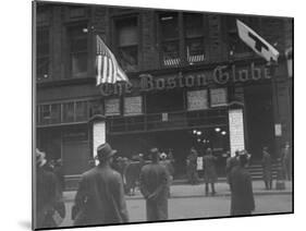 The Boston Globe Building-Walter Sanders-Mounted Photographic Print
