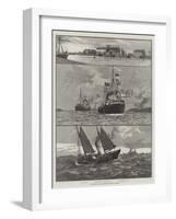The Boston (Lincolnshire) Deep-Sea Fishery-null-Framed Giclee Print