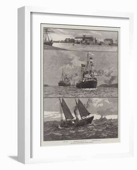 The Boston (Lincolnshire) Deep-Sea Fishery-null-Framed Giclee Print