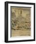 The Boston Massacre Engraving-Paul Revere-Framed Giclee Print