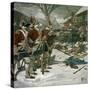 The Boston Massacre-Howard Pyle-Stretched Canvas