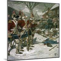 The Boston Massacre-Howard Pyle-Mounted Giclee Print