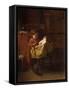 The Boston Rocker-Eastman Johnson-Framed Stretched Canvas