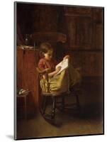 The Boston Rocker-Eastman Johnson-Mounted Giclee Print