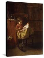 The Boston Rocker-Eastman Johnson-Stretched Canvas