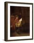 The Boston Rocker-Eastman Johnson-Framed Giclee Print