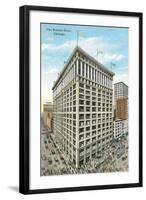 The Boston Store, Chicago-null-Framed Art Print