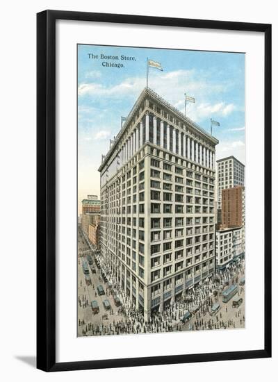 The Boston Store, Chicago-null-Framed Art Print