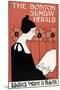 The Boston Sunday Herald - Ladies Want it Feb. 24, Pub. C. 1900 (Colour Litho)-Ethel Reed-Mounted Giclee Print