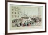 The Boston Tea Party, 1846-Currier & Ives-Framed Giclee Print