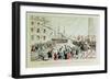 The Boston Tea Party, 1846-Currier & Ives-Framed Giclee Print