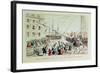 The Boston Tea Party, 1846-Currier & Ives-Framed Giclee Print