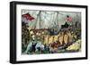 The Boston Tea Party-null-Framed Giclee Print