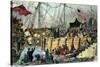 The Boston Tea Party-null-Stretched Canvas