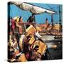 The Boston Tea Party-null-Stretched Canvas