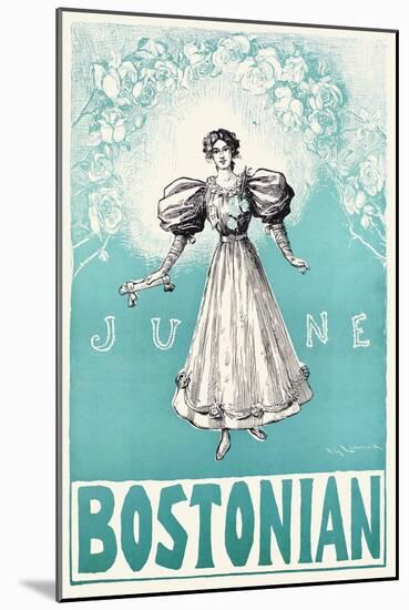 The Bostonian, June-null-Mounted Art Print