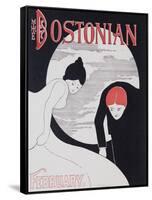 The Bostonian Original American Literary Poster-null-Framed Stretched Canvas